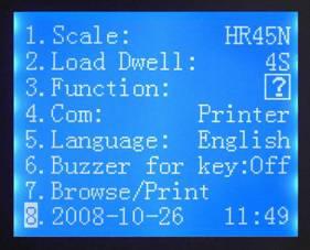 デジタル ロックウェルおよび表面的なロックウェル双生児の硬度のテスターRH-520