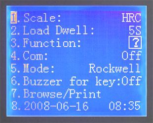 高いフレームのデジタル ロックウェル硬度のテスターRH-450H