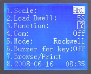 高いフレームのデジタル ロックウェル硬度のテスターRH-450H
